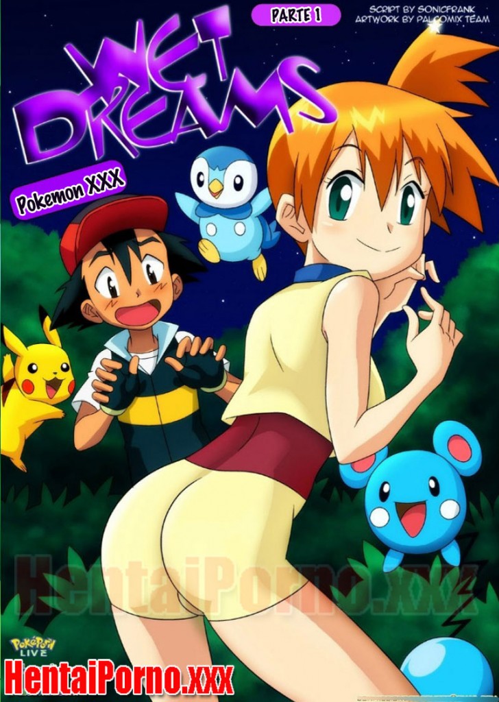 Misty le hace sexo oral a Ash en un campamento - Hentai Porno
