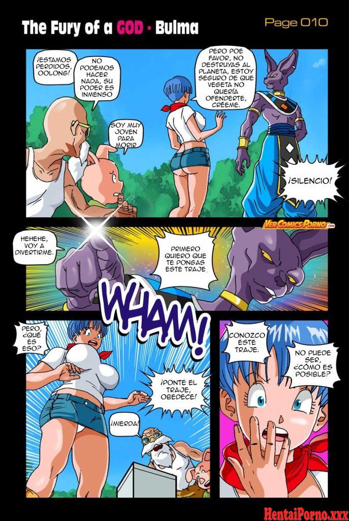 La furia de Bills contra el culo de Bulma -Sin Censura - Hentai Porno