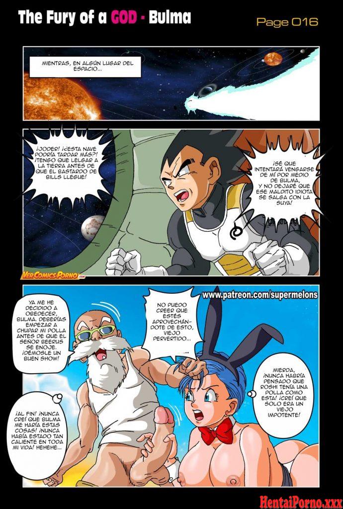 La furia de Bills contra el culo de Bulma -Sin Censura - Hentai Porno