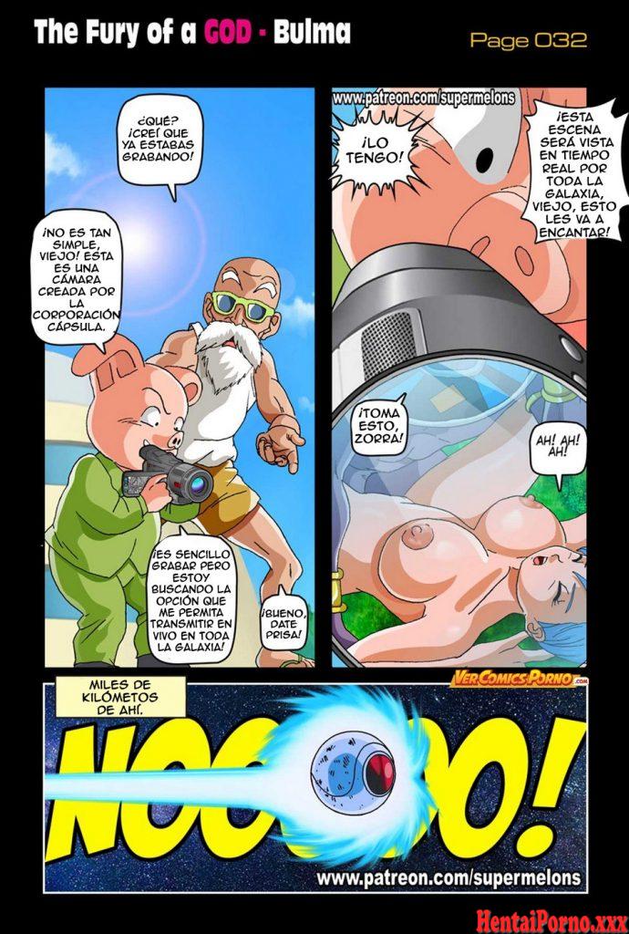 La furia de Bills contra el culo de Bulma -Sin Censura - Hentai Porno