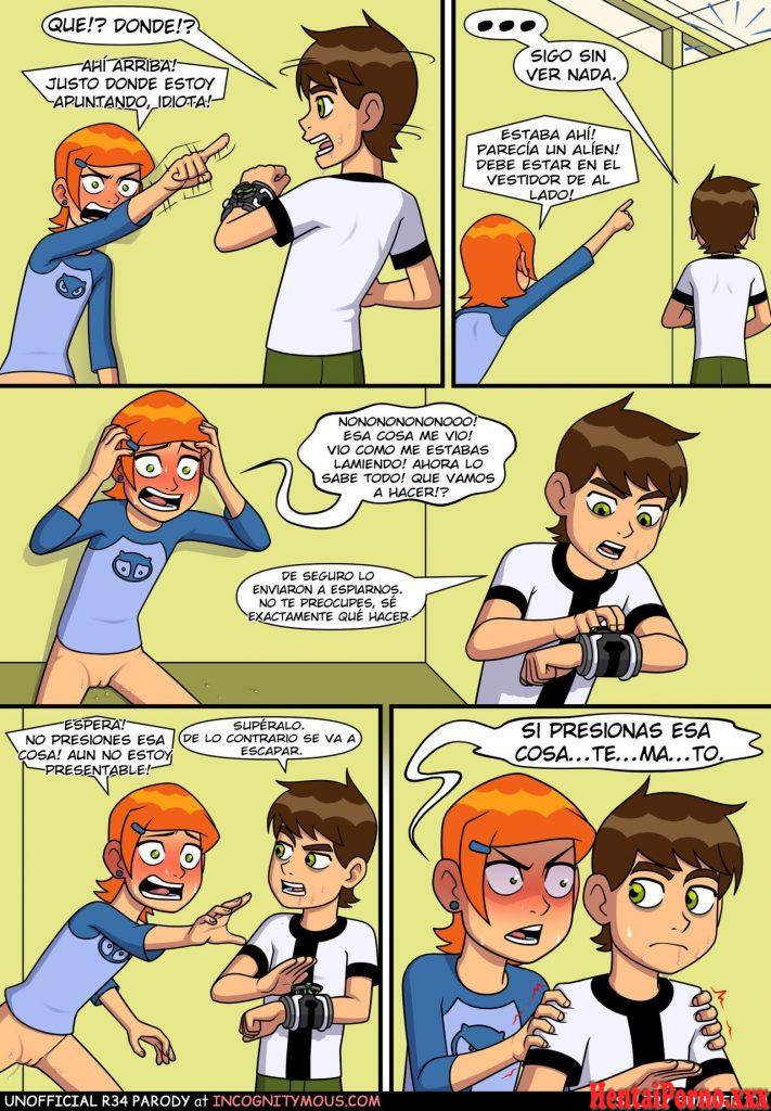 Ben 10 Follando a su prima Gwen Parte 3 - Hentai Porno