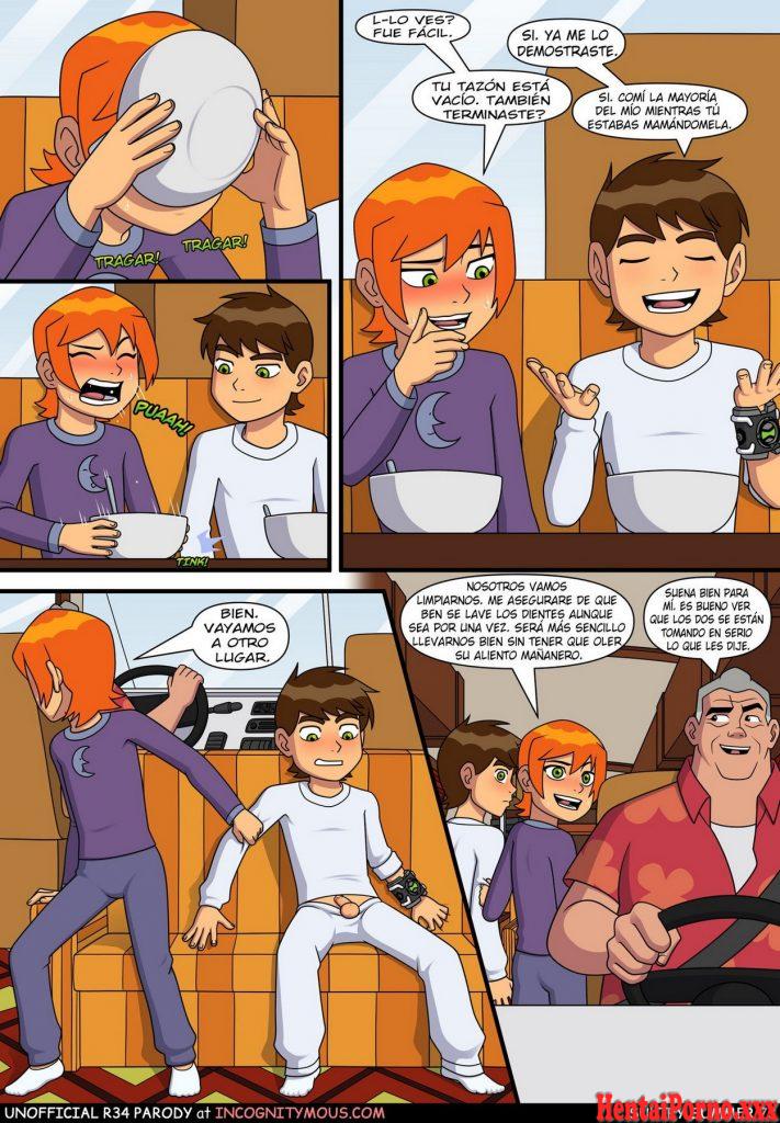 Ben 10 Follando a su prima Gwen Parte 2 - Hentai Porno
