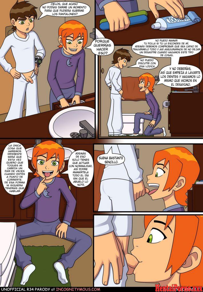 Ben 10 Follando a su prima Gwen Parte 2 - Hentai Porno