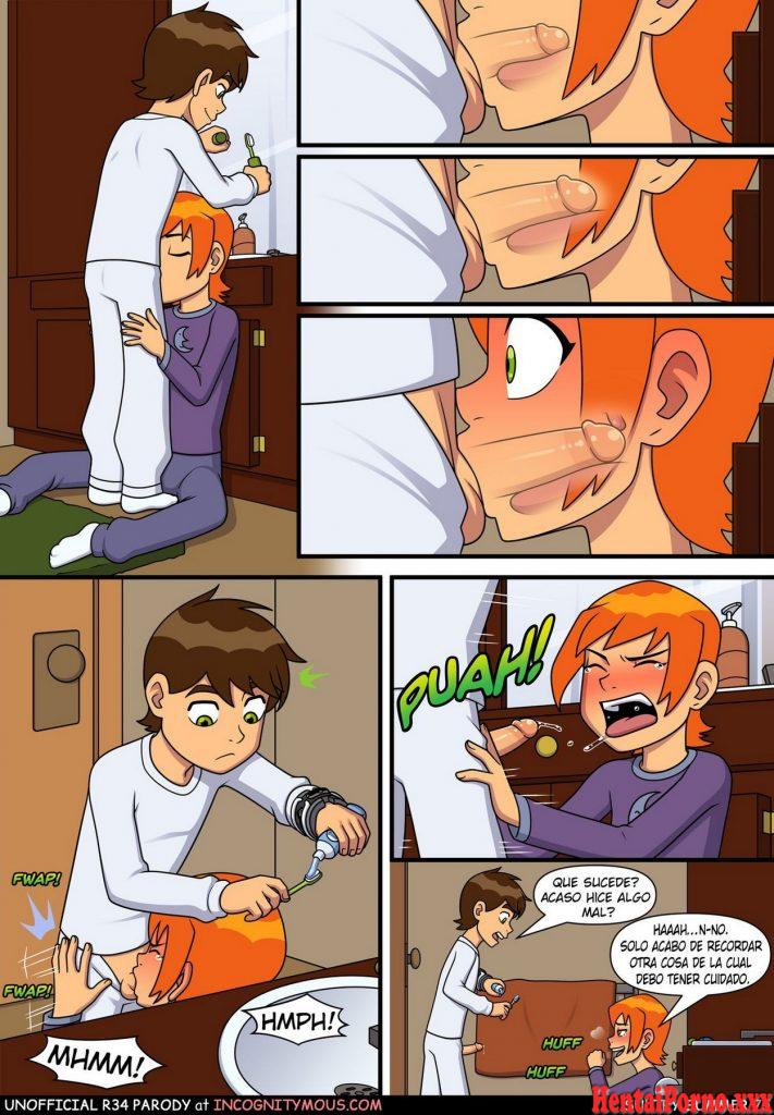 Ben 10 Follando a su prima Gwen Parte 2 - Hentai Porno