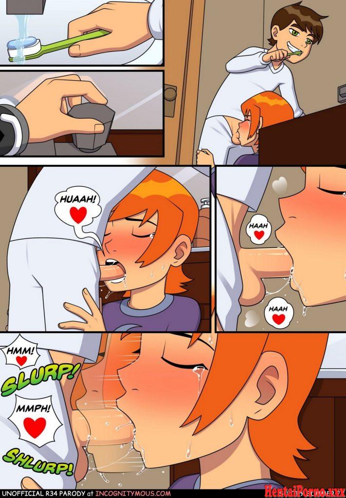 Ben 10 Follando a su prima Gwen Parte 2 - Hentai Porno