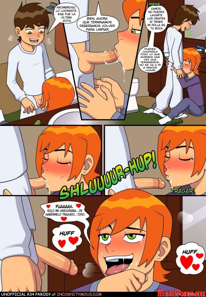 Ben 10 Follando a su prima Gwen Parte 3 - Hentai Porno