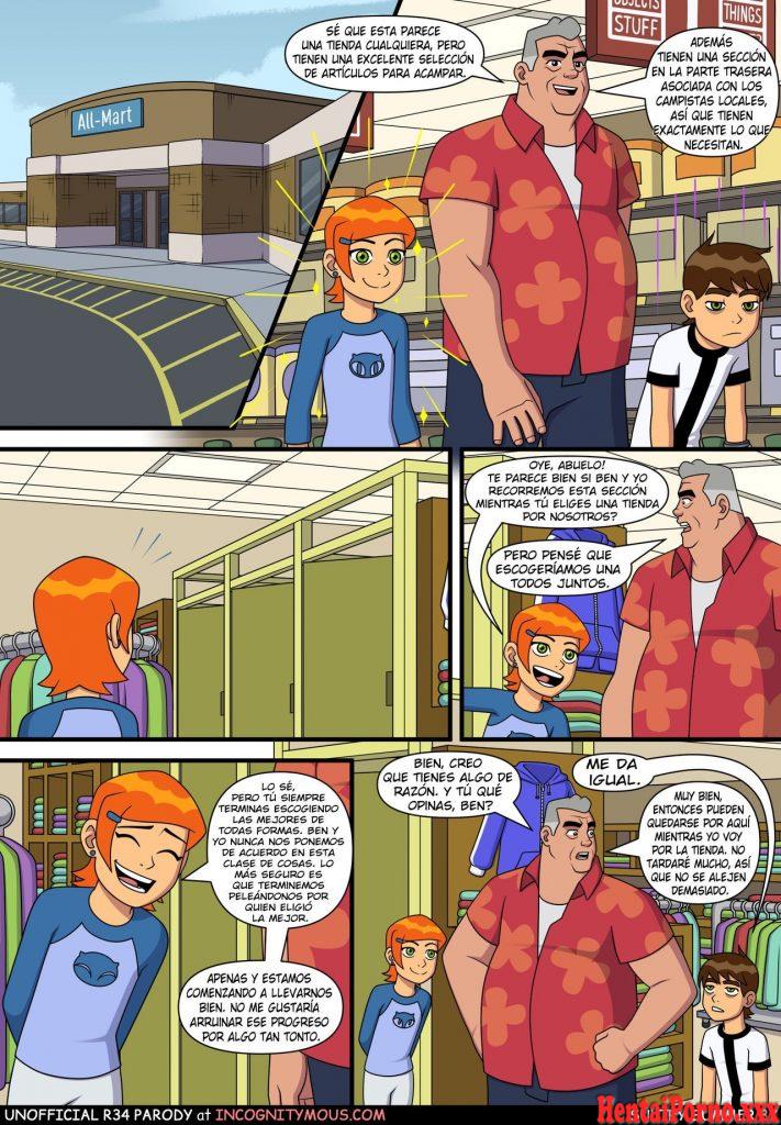 Ben 10 Follando a su prima Gwen Parte 3 - Hentai Porno