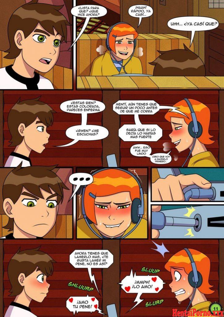 Ben 10 Follando a su prima Gwen Parte 1 - Hentai Porno