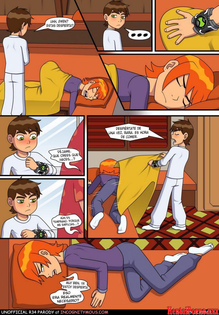 Ben 10 Follando a su prima Gwen Parte 2 - Hentai Porno