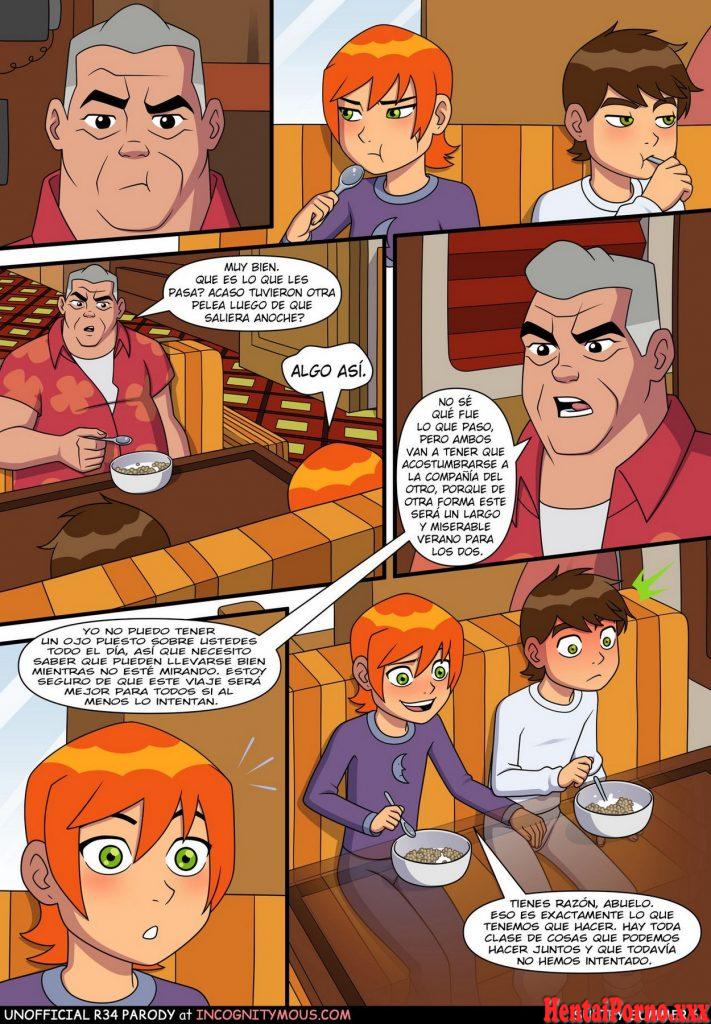 Ben 10 Follando a su prima Gwen Parte 2 - Hentai Porno