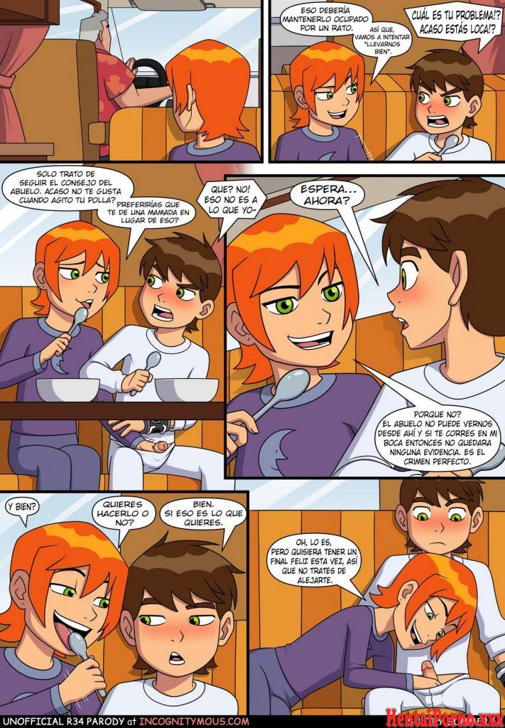 Ben 10 Follando a su prima Gwen Parte 2 - Hentai Porno