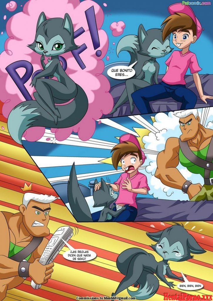 La primera vez de Timmy-Padrinos mágicos - Hentai Porno