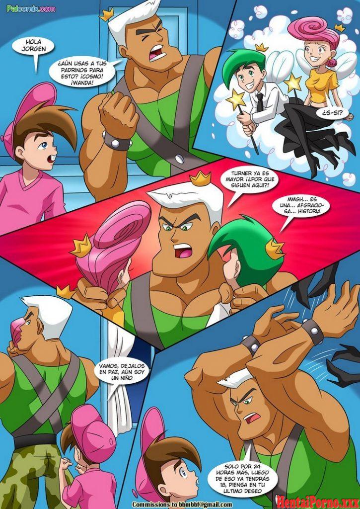 La primera vez de Timmy-Padrinos mágicos - Hentai Porno