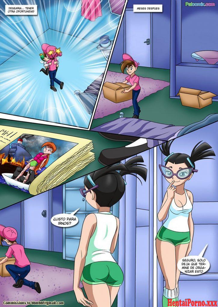 La primera vez de Timmy-Padrinos mágicos - Hentai Porno